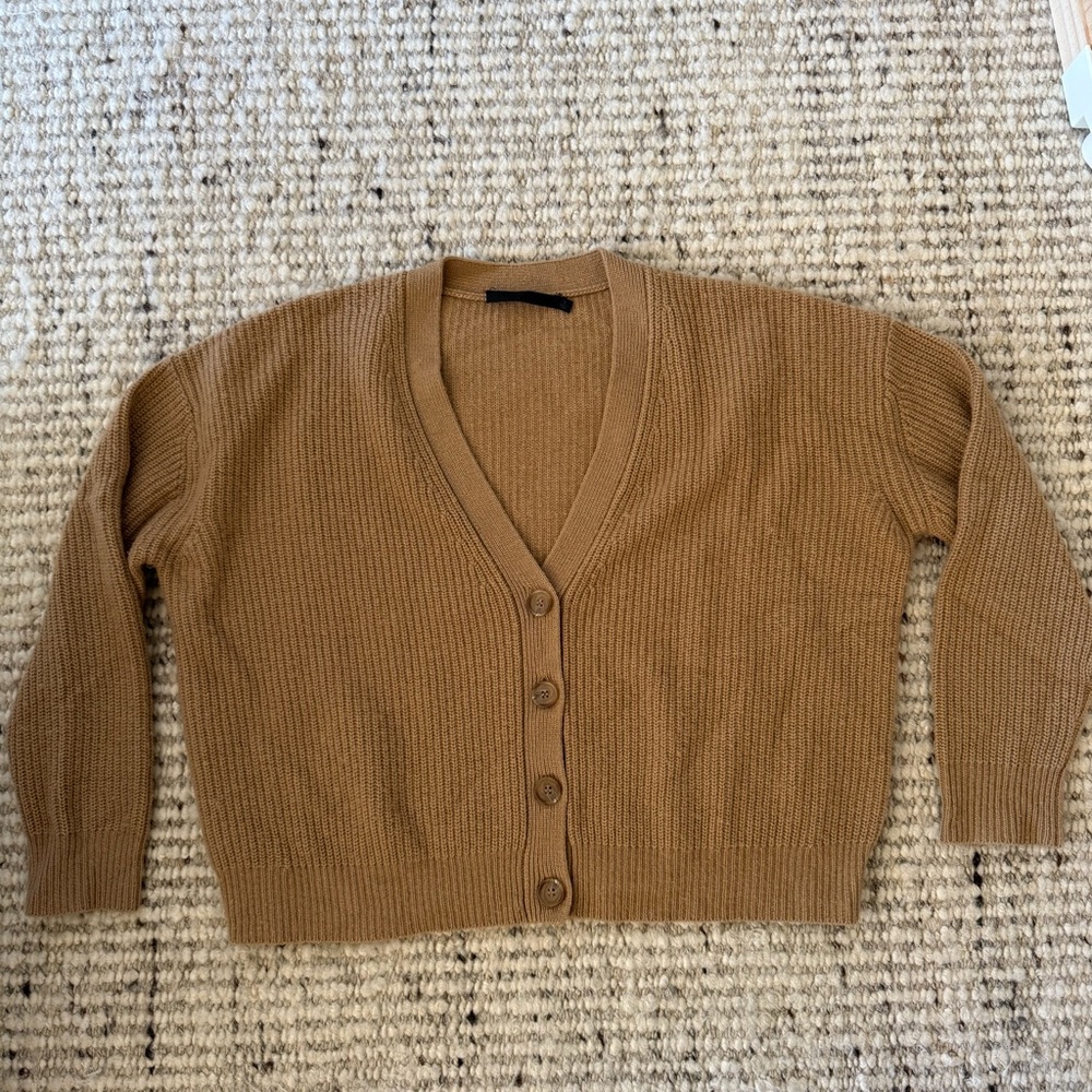 Jenni Kayne cropped wool/cashmere cardigan